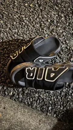 NIKE AIR MORE UPTEMPO サンダル ブラック