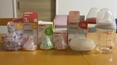 哺乳瓶　母乳実感　乳首　乳頭保護器　セット