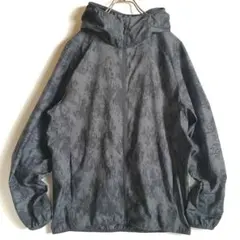 UNIQLO ポケッタブルUVカットパーカ（3Dカット・プリント）ダークグレーM