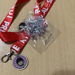 与那嶺瑠唯　ネックストラップ　ゆらゆらキーホルダー