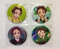 鬼滅の刃　鬼滅祭　東部動物公園　ジョイポリス　極楽湯　炭治郎缶バッジ4点セット