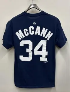 MLB ヤンキース マッキャン ＃34 Tシャツ