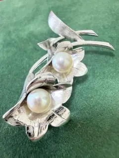 B TASAKI 田崎真珠 パール すずらん ブローチ - メルカリ