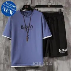 半袖 tシャツ 夏物 セットアップ２点セット カジュアル アウタドア