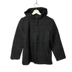 OLD GAP オールドギャップ フード付きコート ジャケット S ブラック