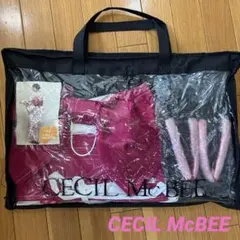CECIL McBEE 浴衣 ロゴ入り ハイビスカス 帯 巾着 シュシュ Y2K - メルカリ
