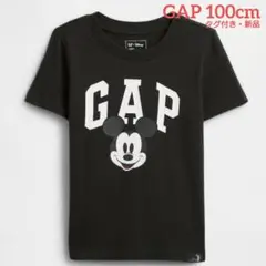 タグ付き 新品 GAP Kids × ディズニーミッキーマウス ロゴTシャツのサムネイル