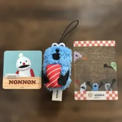 パペットスンスン　スシローコラボ　指人形　マグロ　ステッカー　クリアカード