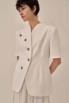 AKIRANAKA アキラナカ♡sesilia linen リネン ジャケット - メルカリ