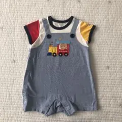 【ミキハウスファースト】ロンパース 70