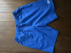 バドミントンハーフパンツ.青