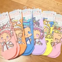 おジャ魔女どれみ サンリオ コラボ 靴下 コンプリートセット