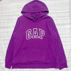 GAP パープル フード付きパーカー Ｌサイズ