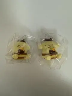 ポムポムプリン　ガチャガチャ　マイカラーフィギュア