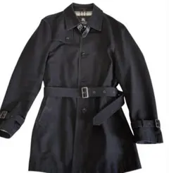 BURBERRY BLACK LABEL トレンチコートノバチェック ベルト付き