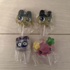 たまごっち キャンディチャーム 4個セット まめっち ふわらっち ますくっち