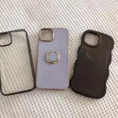 iPhone14用ケース　3個セット
