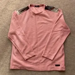 ブラックレーベルクレストブリッジ クルーネックセーター ニット ピンク　L