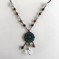ロングネックレス　ヴィンテージ　レトロ