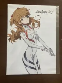 【非売品】シン・エヴァンゲリオン劇場版　特典アスカ リーフレット【未開封】
