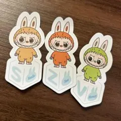 新品　らぶぶ　ステッカーセット　シール イニシャル　S Z V