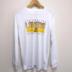 NBA LA Lakers レイカーズ ロングスリーブシャツ 白 XLのサムネイル