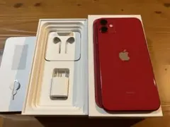 iPhone 11 (PRODUCT)レッド 64GB 強化ガラスフィルム付き