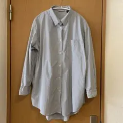 ストライプ長袖シャツ