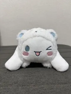 初音ミク × シナモロール 寝そべり ぬいぐるみ WINTER Ver ②