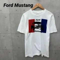 Ford Mustang フォードマスタング Ｔシャツ メンズ L 白