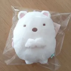 すみっコぐらし　しろくま　リール付きパスケース　ポーチ　定期入れ