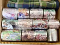 20】✨️中古17本✨️海外マスキングテープ まとめ売り 装飾 海外