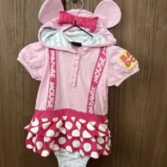 BABYDOLL ミニーマウスロンパース 80