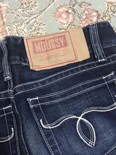 【美品】moussy ヴィンテージ スキニーデニム ジーンズ サイズ23