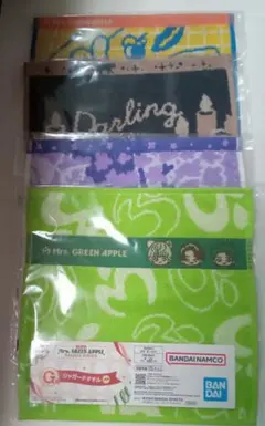Mrs. GREEN APPLE 一番くじ G賞　ジャガードタオル 4種セット