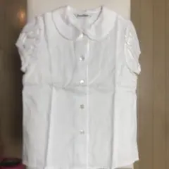 familiar 半袖シャツ 110cm 白　幼稚園受験用　幼児教室