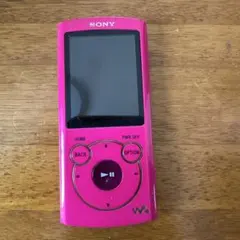 SONY Walkman 本体 デジタルオーディオプレーヤー ピンク - メルカリ