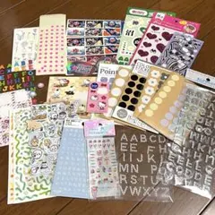 セリア　シール　ステッカー　まとめ売り