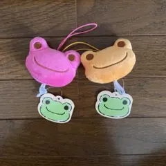 かえるのピクルス　フェイスマスコット　2点セット