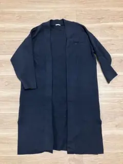 ロングカーディガン ネイビー