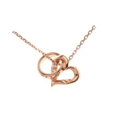 値下げ中！Samantha Tiara ハートリング ネックレス ピンクゴールド