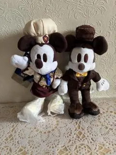 ディズニーストア　ゴディバ　ミッキーマウス　ぬいぐるみキーチェーン