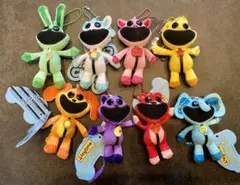 ポピープレイタイム　スマイリングクリッターズ　ぬいぐるみキーホルダー　8体セット