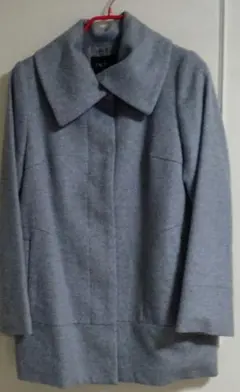 カシミヤ混のウールコート