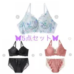 aimerfeel ブラジャー&ショーツ5点セット　【新品未開封】