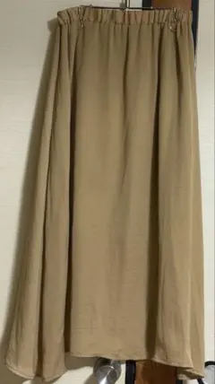 イエロー？ベージュ フレアスカート Lサイズ