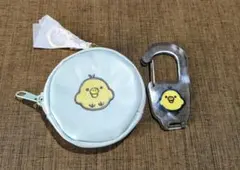 ネオリラッくじ G賞アクリルカラビナ1点 F賞刺繍コインケース キイロイトリ1点