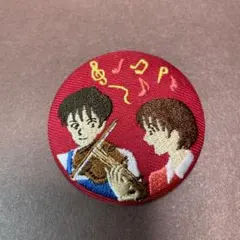 ジブリがいっぱい 刺繍ブローチ　耳を澄ませば　缶バッチ　缶バッジ