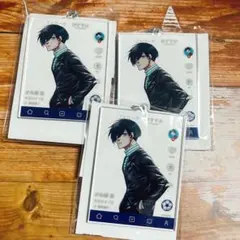 凛　ブルロ　SNS風アクリルキーホルダー