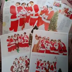 ジャニーズ クリスマス の切り抜き5枚☆